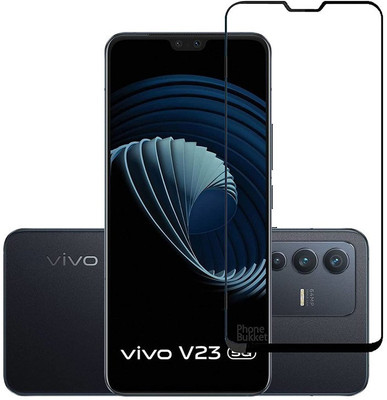 GORILLA Extra Strong Premium Edge To Edge Tempered Glass for Vivo V23 5G(Pack of 1)