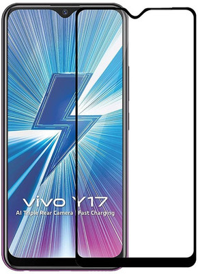 Donald Edge To Edge Tempered Glass for Vivo Y17(Pack of 1)