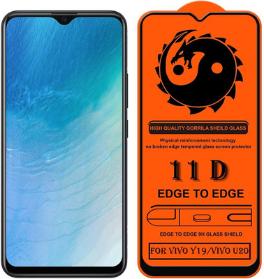 HQ Protection Edge To Edge Tempered Glass for Vivo U20(Pack of 1)