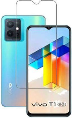 GORILLA Extra Strong Premium Edge To Edge Tempered Glass for Vivo T1 5G(Pack of 1)