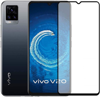 Donald Edge To Edge Tempered Glass for Vivo V20(Pack of 1)