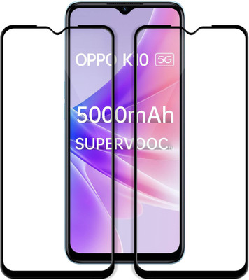 Flipkart SmartBuy Edge To Edge Tempered Glass for OPPO K10 5G(Pack of 2)
