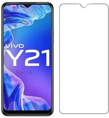 GORILLA Extra Strong Premium Edge To Edge Tempered Glass for Vivo Y21(Pack of 1)