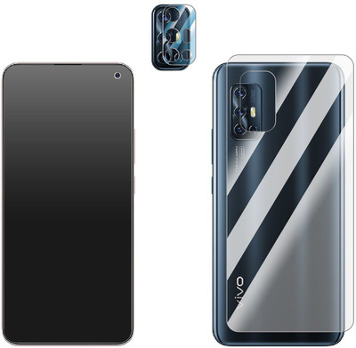 FCS Front and Back Screen Guard for Vivo V17(Pack of 3)