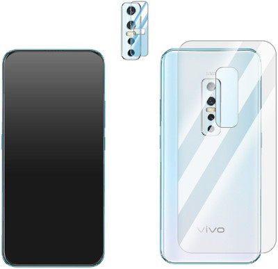 FCS Front and Back Screen Guard for Vivo V17 Pro(Pack of 3)