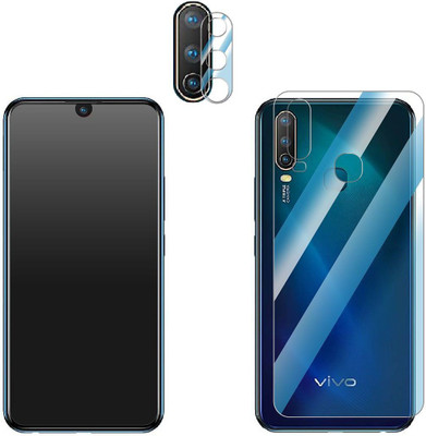 FCS Front and Back Screen Guard for Vivo U10(Pack of 3)