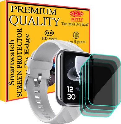 daffin Screen Guard for DIZO Watch D(Pack of 4)