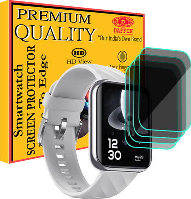 daffin Screen Guard for DIZO Watch D(Pack of 4)