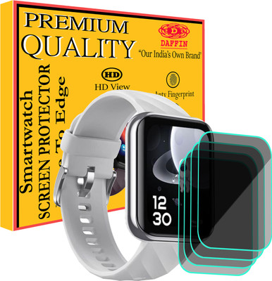 daffin Screen Guard for DIZO Watch D(Pack of 4)