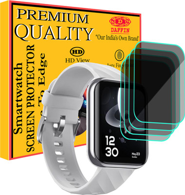 daffin Screen Guard for DIZO Watch D(Pack of 4)