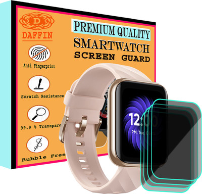 daffin Screen Guard for DIZO Watch D(Pack of 4)