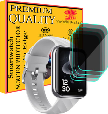 daffin Screen Guard for DIZO Watch D(Pack of 4)