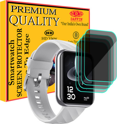 daffin Screen Guard for DIZO Watch D(Pack of 4)