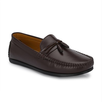 PROVOGUE Loafers For Men(Brown , 6)