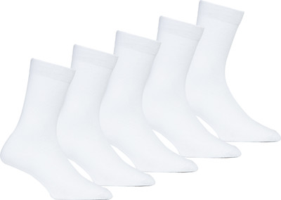 RC. ROYAL CLASS Boys & Girls Solid Mid-Calf/Crew(Pack of 5)