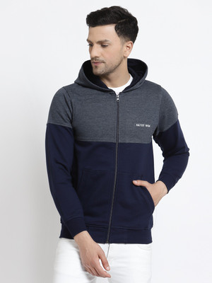 KALT Full Sleeve Color Block Men Sweatshirt