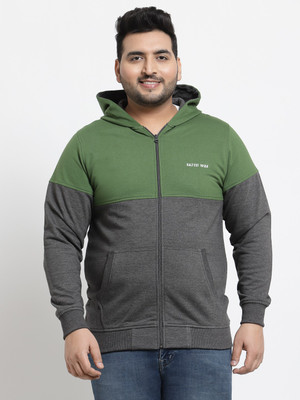 KALT Full Sleeve Color Block Men Sweatshirt