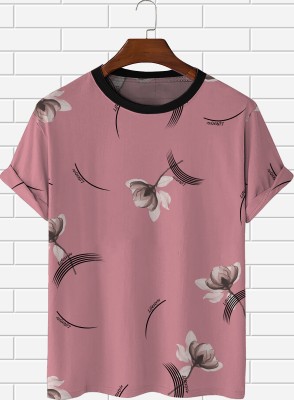 COMBRAIDED Casual Printed Women Pink Top