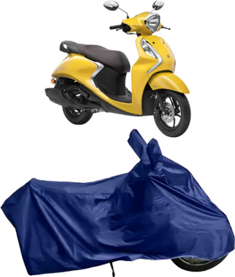 rakku Waterproof Two Wheeler Cover for Yamaha(Fascino 125, Blue)