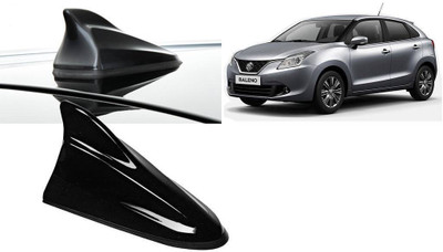 AUTO PEARL SF2T79 - Premium Quality Black Shark Fin Replacement Signal Receiver (AM/FM) Antenna Black Shark Fin Replacement Signal Receiver (AM/FM) Antenna For - Baleno New Hidden Vehicle Antenna