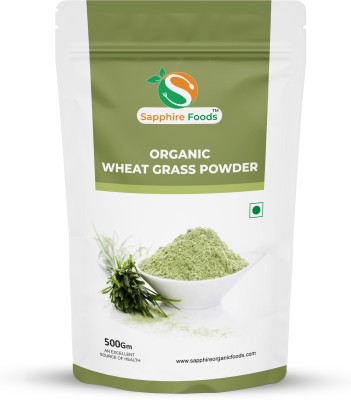 Sapphire Foods Organic Wheat Grass Powder(500 g)