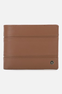 VAN HEUSEN Men Brown Genuine Leather Wallet(3 Card Slots)