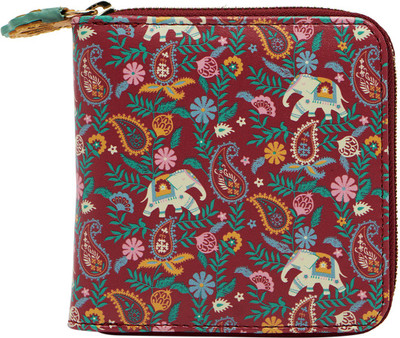 chumbak Women Casual Multicolor Artificial Leather Wallet(4 Card Slots)