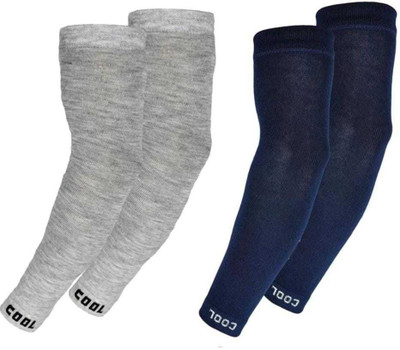 STYLE ACADEMY Cotton Arm Sleeve For Men & Women(Free, Multicolor)