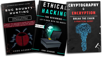 Ethical Hacking Beginning to Advance with Cryptography & Bug Bounty (Set of 3 Books)(Paperback, Aamer Khan)