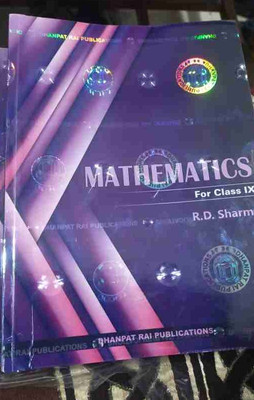 Mathematics for Class 9 by R D Sharma(English, Paperback, Sharma R.D.)
