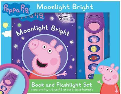Peppa Pig Moonlight Bright Book 5 Sound Flashlight Set(English, Paperback, Kids P I)