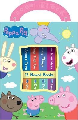 Peppa Pig: 12 Board Books(English, Mixed media product, Pi Kids)