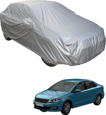 SS FOR YOUR SMART NEEDS Car Cover For Volkswagen Vento (With Mirror Pockets)(Silver)