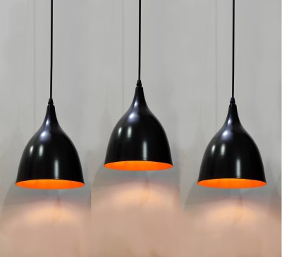 Lyse Decor Hanging for Bedroom, Kitchen, Hall and Living room etc. Pendants Ceiling Lamp(Black)