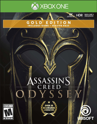 Assassins Creed Odyssey - GOLD EDITION(Code in the Box - for Xbox One)