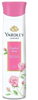 YARDLEY London English Rose Deo 150ml pack-1 Deodorant Spray  -  For Women(150 ml)