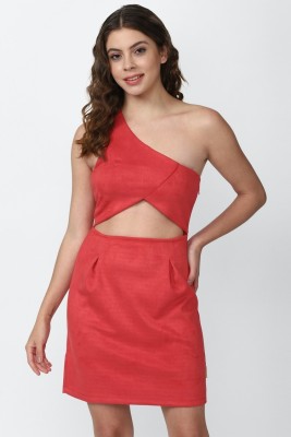 FOREVER 21 Women A-line Red Dress