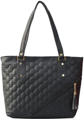 AGINOS Women Black Shoulder Bag