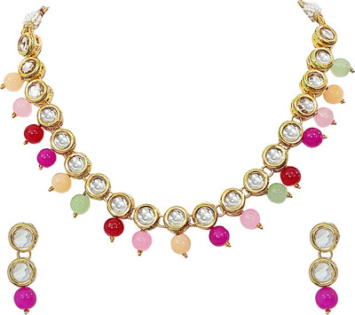 Chrishan Alloy Multicolor Jewellery Set(Pack of 1)