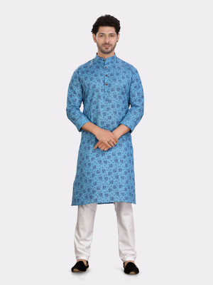 ENCINO Men Kurta Churidar Set
