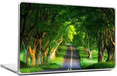 i-Birds ® Forest Highway Exclusive High Quality Laptop Decal, laptop skin sticker 15.6 inch (15 x 10) Inch iB-5K_skin_0018 High Quality HD Printed Vinyl Laptop Skin Compatible for 15.6 inch(Theme: NA)