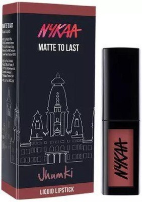 NYKAA Matte To Last ! Liquid Lipstick - Jhumki(14, 4.5 ml)