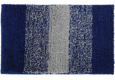 KALYAN GLOBAL Polyester Door Mat(Blue, Small)