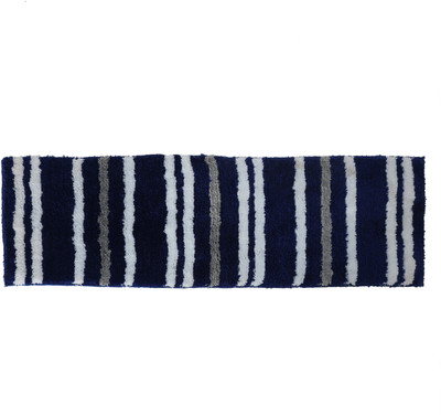 KALYAN GLOBAL Polyester Door Mat(Blue, Extra Large)
