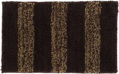 KALYAN GLOBAL Polyester Door Mat(Chocolate, Small)