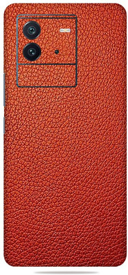 OggyBaba Vivo Iqoo Neo 6 5g, Leather Red Mobile Skin(Red)