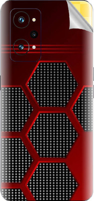 tiddler Realme Q5 Pro Mobile Skin(Red)