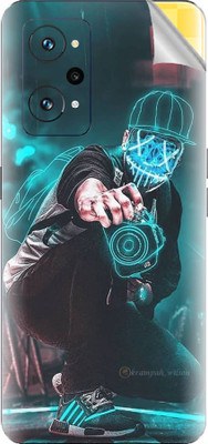 tiddler Realme Q5 Pro Mobile Skin(Green)