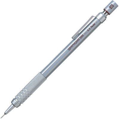 PENTEL Graphgear500 Mechanical 0.3 mm Pencil(Set of 1, Silver)