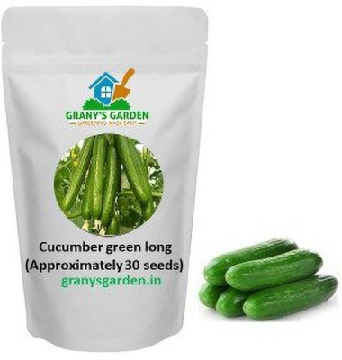 GranysGarden Cucumber green long seeds Seed(25 g)